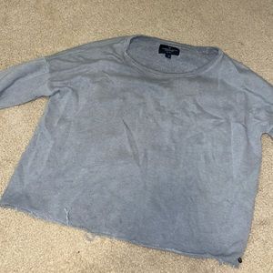 comfy, loose cropped sweater